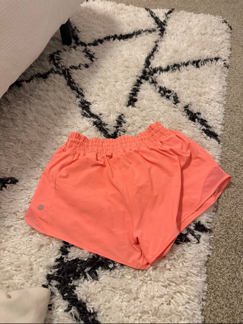 lululemon athletica Women's Hot Coral Athletic Shorts